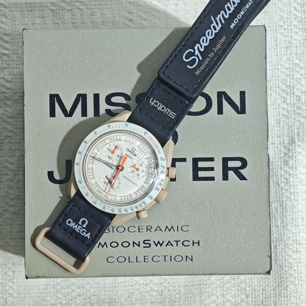 Swatch x Omega MoonSwatch: Mission to Jupiter